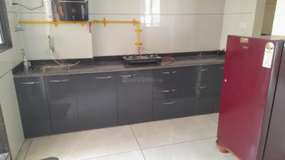 Kitchen Image of 1000 Sq.ft 3 BHK Apartment / Flat for rent in Kudasan Gandhinagar for Rs. 28500