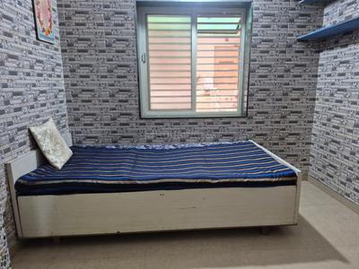 Bedroom Image of 1200 Sq.ft 1 BHK Apartment / Flat for rent in Prahlad Nagar Ahmedabad for Rs. 22500