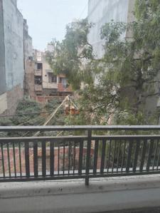 Balcony Image of 1152 Sq.ft 3 BHK Builder Floor for rent in Preet Vihar New Delhi for Rs. 31000