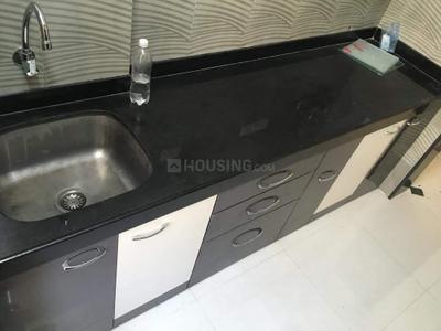 Kitchen Image of 1010 Sq.ft 2 BHK Apartment / Flat for sale in Parshwanath Galaxy, Kasarvadavali Thane for Rs. 8500000