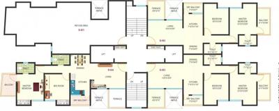 Image of 1025 Sq.ft 2 BHK Apartment / Flat for sale in Gawade Galaxy, Ravet, Pune for Rs. 7120000