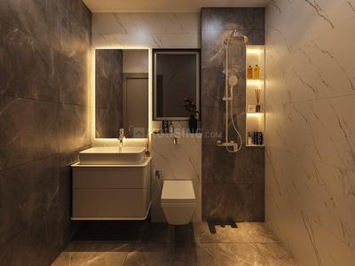 Bathroom Image of 950 Sq.ft 3 BHK Apartment / Flat for sale in DTG Azure, Borivali West Mumbai for Rs. 16500000