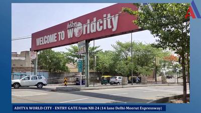Image of 1200 Sq.ft Residential Plot / Land for sale in Agarwal Aditya World City, Wave City, Ghaziabad for Rs. 15525000