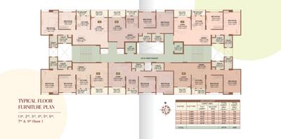Image of 962 Sq.ft 2 BHK Apartment / Flat for sale in Sai Anandi, Kharadi, Pune for Rs. 7500000