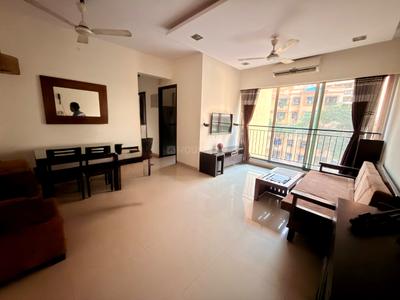 Living Room Image of 950 Sq.ft 2 BHK Apartment / Flat for rent in Rustomjee Urbania Athena, Thane West Thane for Rs. 47000