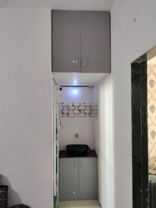 Kitchen Image of 450 Sq.ft 1 BHK Apartment / Flat for sale in Waghodia Road Vadodara for Rs. 1900000
