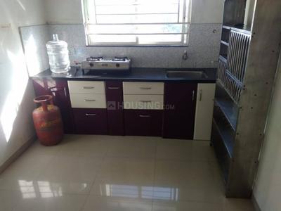 Kitchen Image of 650 Sq.ft 1 BHK Apartment / Flat for rent in Signature Heights, Wakad Pune for Rs. 26000
