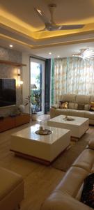 Hall Image of 4200 Sq.ft 3.5 BHK Builder Floor for rent in DLF Phase 4 Gurgaon for Rs. 150000