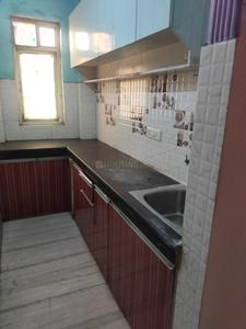 Kitchen Image of 700 Sq.ft 2 BHK Builder Floor for rent in New Ashok Nagar New Delhi for Rs. 18000