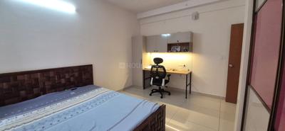 Bedroom Image of 1800 Sq.ft 3 BHK Apartment / Flat for rent in Habitat Eden Height, Hoodi Bengaluru for Rs. 75000