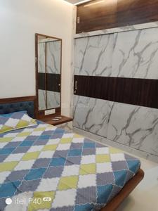 Bedroom Image of 1000 Sq.ft 2 BHK Apartment / Flat for rent in Shubh Labh Valley, Brijeshwari Annexe Indore for Rs. 25000
