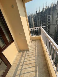 Balcony Image of 950 Sq.ft 2 BHK Apartment / Flat for rent in Techman Moti Residency, Sikrod Ghaziabad for Rs. 12500