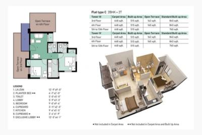 Image of 700 Sq.ft 2 BHK Apartment / Flat for sale in Baranagar, Kolkata for Rs. 3800000