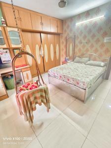 Bedroom Image of 900 Sq.ft 2 BHK Apartment / Flat for rent in Virat Tower, Kalwa Thane for Rs. 35000