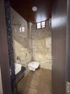 Bathroom Image of 350 Sq.ft 1 RK Builder Floor for rent in Nipania Indore for Rs. 13000