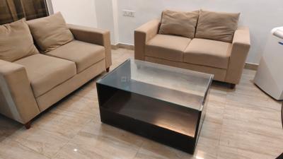 Living Room Image of 700 Sq.ft 1 BHK Builder Floor for rent in Sector 54 Gurgaon for Rs. 64000