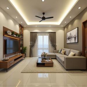 Living Room Image of 1020 Sq.ft 2 BHK Apartment / Flat for sale in Dhavale Thane for Rs. 3449000
