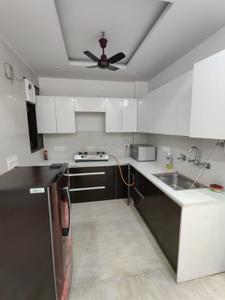 Kitchen Image of 950 Sq.ft 2 BHK Builder Floor for rent in Mansarover Garden New Delhi for Rs. 37000