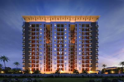 Image of 1000 Sq.ft 3 BHK Apartment / Flat for sale in Barrackpore, Kolkata for Rs. 6500000