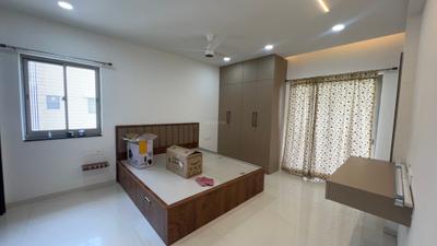 Bedroom Image of 1935 Sq.ft 3 BHK Apartment / Flat for rent in Frontline Seven, Kokapet Hyderabad for Rs. 65000