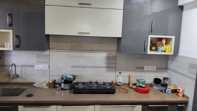 Kitchen Image of 1300 Sq.ft 2 BHK Apartment / Flat for rent in Khajrana Indore for Rs. 50000