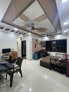 Hall Image of 800 Sq.ft 2 BHK Apartment / Flat for rent in Kopar Khairane Navi Mumbai for Rs. 50000