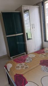 Bedroom Image of 550 Sq.ft 1 BHK Apartment / Flat for rent in Nisarg Serene, Wakad Pune for Rs. 26000