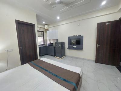 Bedroom Image of 580 Sq.ft 1 RK Builder Floor for rent in Sector 40 Gurgaon for Rs. 22000