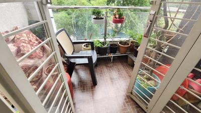 Balcony Image of 1080 Sq.ft 2 BHK Apartment / Flat for sale in Sukhwani Scarlet , Wagholi Pune for Rs. 5400000