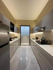 Kitchen Image of 875 Sq.ft 2 BHK Apartment / Flat for sale in Sunteck Sky Park, Mira Road East Mira Bhayandar for Rs. 14000000