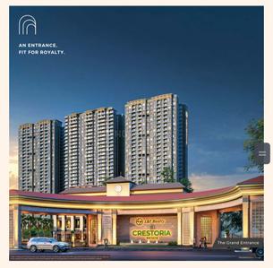 Image of 1250 Sq.ft 2 BHK Apartment / Flat for sale in L And T Crestoria Estate T1, Panvel, Navi Mumbai for Rs. 13000000