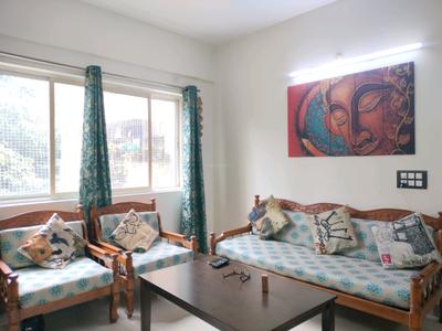 Living Room Image of 907 Sq.ft 2 BHK Apartment / Flat for rent in Akshayanagar Bengaluru for Rs. 36000