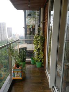 Balcony Image of 1650 Sq.ft 3 BHK Apartment / Flat for sale in Dosti Imperia, Thane West Thane for Rs. 33000000