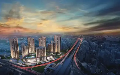 Image of 2581 Sq.ft 4 BHK Apartment / Flat for sale in Srijan Town Square Phase III, New Town, Kolkata for Rs. 35000000