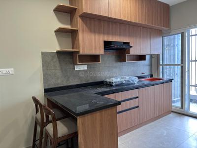 Kitchen Image of 550 Sq.ft 1 BHK Builder Floor for rent in HBR Layout Bengaluru for Rs. 35000