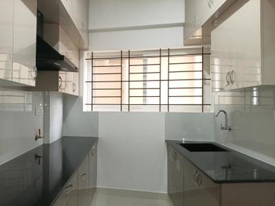 Kitchen Image of 547 Sq.ft 1 BHK Apartment / Flat for rent in K R Puram Bengaluru for Rs. 19000