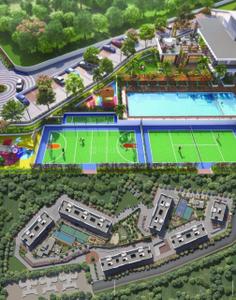 Image of 1129 Sq.ft 2 BHK Apartment / Flat for sale in Nyati Esteban II, Undri, Pune for Rs. 7000000