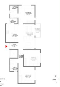 Image of 1229 Sq.ft 3 BHK Apartment / Flat for sale in Godrej Ananda Phase 2 by Godrej Properties Ltd. , Gummanahalli, Bengaluru for Rs. 13900000