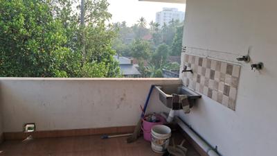 Balcony Image of 550 Sq.ft 1 BHK Builder Floor for rent in Thrippunithura Kochi for Rs. 14000