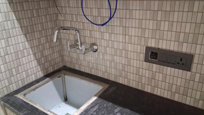 Kitchen Image of 500 Sq.ft 1 RK Builder Floor for rent in Sector 28 Gurgaon for Rs. 28000