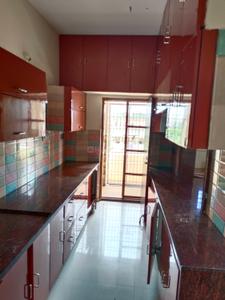 Kitchen Image of 2500 Sq.ft 3 BHK Builder Floor for rent in Kanuru Vijayawada for Rs. 25000