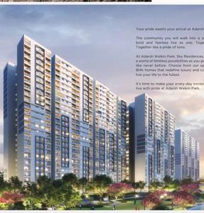 Image of 1907 Sq.ft 3 BHK Apartment / Flat for sale in Adarsh Welkin Park, Gattahalli, Bengaluru for Rs. 27500000