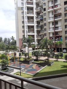 Balcony Image of 1200 Sq.ft 3 BHK Apartment / Flat for rent in Shreeyash Shree Woods, Dhanori Pune for Rs. 30000
