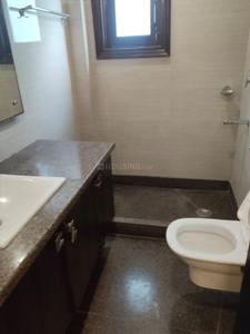 Bathroom Image of 1055 Sq.ft 2 BHK Independent House for rent in NZ Associate NZ Associates Project 6, Lajpat Nagar New Delhi for Rs. 60550