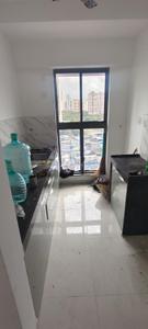 Kitchen Image of 660 Sq.ft 1 BHK Apartment / Flat for rent in UK Iridium, Kandivali East Mumbai for Rs. 30045