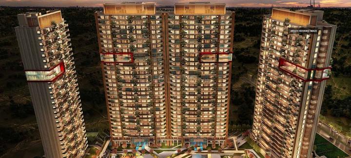 Image of 3500 Sq.ft 4 BHK Apartment / Flat for sale in County 107, Sector 107, Noida for Rs. 67500000