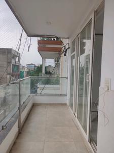 Bedroom Three Image of 1360 Sq.ft 3 BHK Builder Floor for rent in Sector 49 Faridabad for Rs. 28000