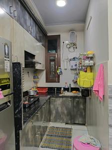 Kitchen Image of 700 Sq.ft 1 BHK Apartment / Flat for sale in Govindpuram Ghaziabad for Rs. 2065000