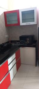 Kitchen Image of 850 Sq.ft 2 BHK Apartment / Flat for rent in Nyati Elan, Wagholi Pune for Rs. 22000