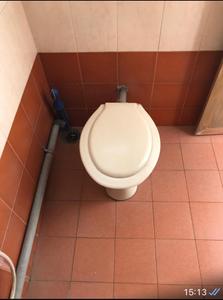 Bathroom Image of 650 Sq.ft 1 RK Apartment / Flat for rent in Wilson Garden Bengaluru for Rs. 8000